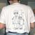 カップルの写真やイメージから、
デフォルメイラストを作成し、
Tシャツにしました。